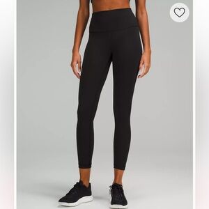 Lululemon Wunder Train High Rise Athletic Legging Tight Black Women’s Size 4
